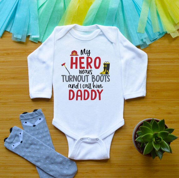 fireman baby clothes