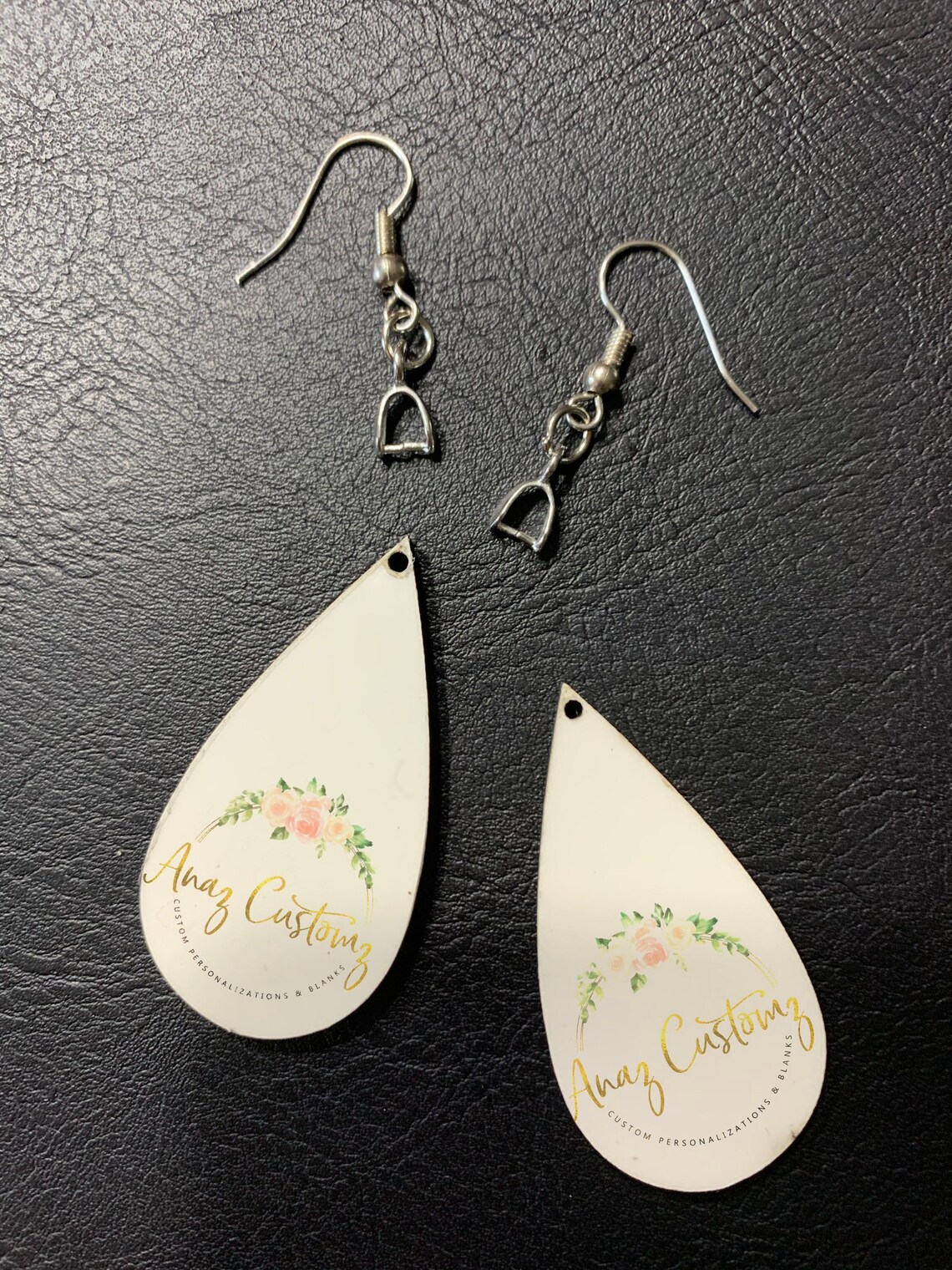 Double Sided Sublimation Blank Earrings set Etsy