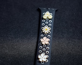 Apple Watch Charms| Smart Watch Charms| Magic Band Charms|flowers|Daisyflowers