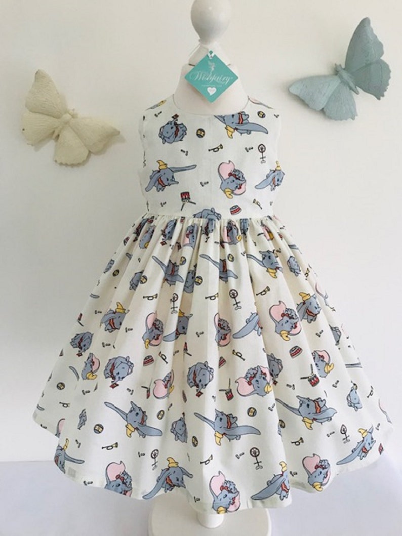girls fashion handmade children/'s dress girls dresses Eve Dumbo party dresses girls clothing