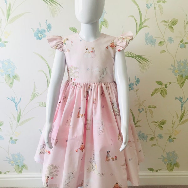 Grace, Belle and Boo ‘Fairytale Dreams’ girls dresses, party dresses, girls clothing, girls fashion, handmade children's dress