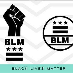 Black Lives Matter SVGs | Black Lives Cuttable Files