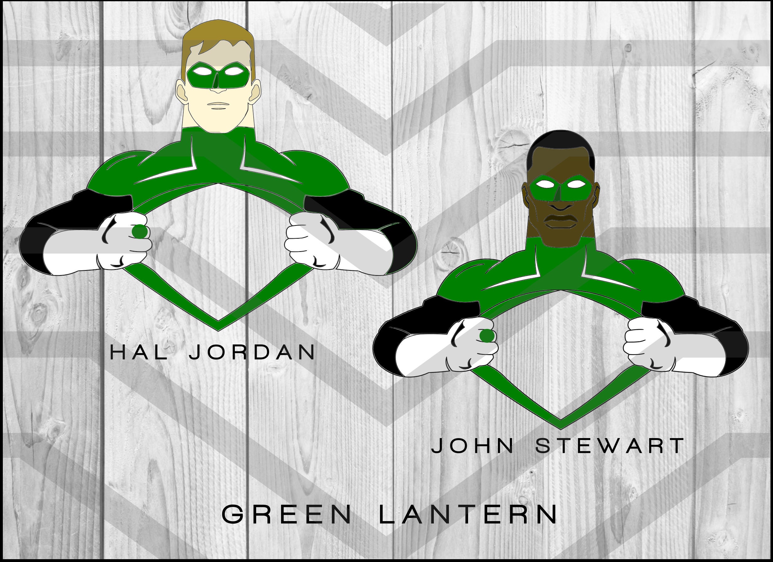 Green Lantern Open Chest SVG & PNG - Etsy