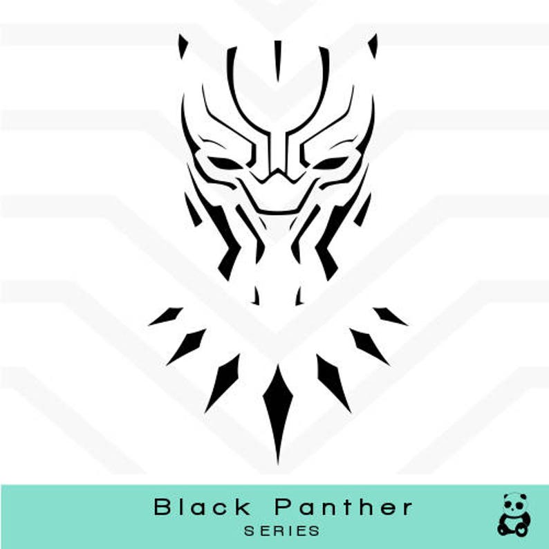 Download Black Panther Profile SVG Bundle Marvel T'Challa | Etsy