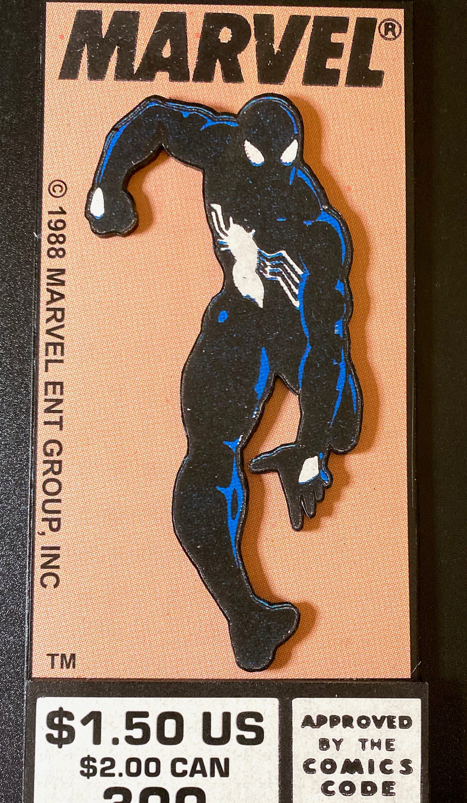 Comic Book Art: Amazing Spider-man #300 Corner Box - Etsy