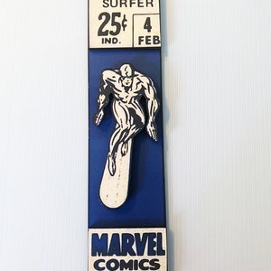 Comic Book Art: Silver Surfer Corner Box