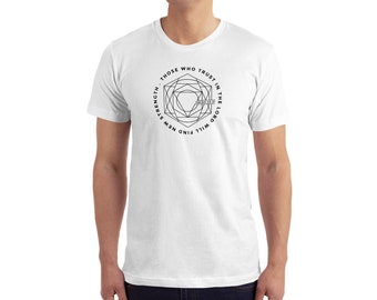 Men's Those Who Trust in the Lord Will Find New Strength Christian T-Shirt | Christian Shirts for Men | Christian Clothing & Gift