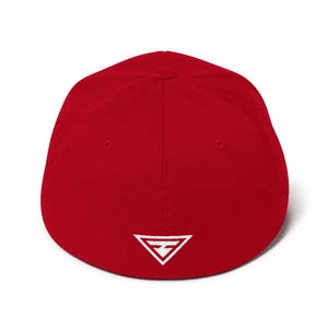 Hero Flexfit Fitted Baseball Cap | Inspirational, Motivational Hat | Mens Workout Hat | Mens Fitted Hat | Cool Men&#39;s Hat