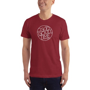 Men&#39;s God is Good All the Time Christian T-Shirt | Christian Shirts for Men | Christian Clothing | Inspirational, Motivational Gift