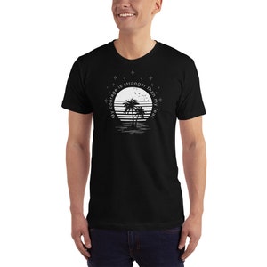 Men&#39;s My Courage is Stronger than My Fear T-Shirt | Inspirational, Motivational or Christian T-Shirt | Christian Gifts for Men