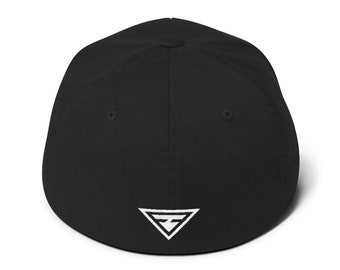 Hero Flexfit Fitted Twill Baseball Hat with Logo on the Back