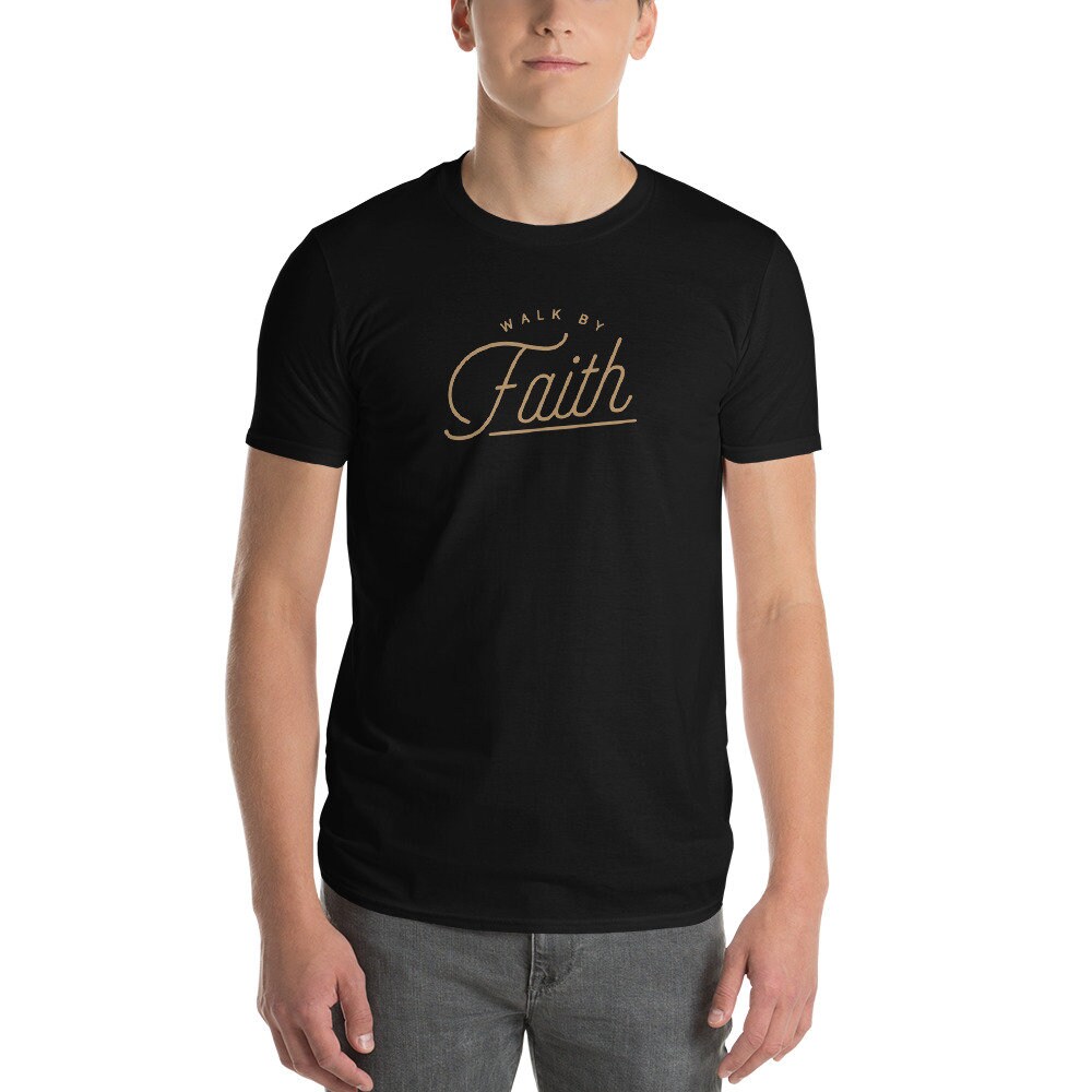 Men's Walk by Faith Christian T-shirt Christian Shirts - Etsy