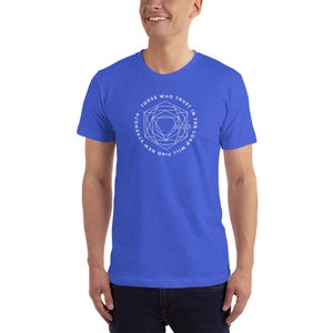 Men&#39;s Those Who Trust in the Lord Will Find New Strength Christian T-Shirt | Christian Shirts for Men | Christian Clothing