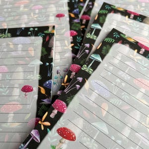 PADDESTOEL A5 schrijfpapier notitieblok notities Catherine Redgate briefpapier organiseren bujo kantoor takenlijst brief schrijven penvriend notitie gevoerd leuk