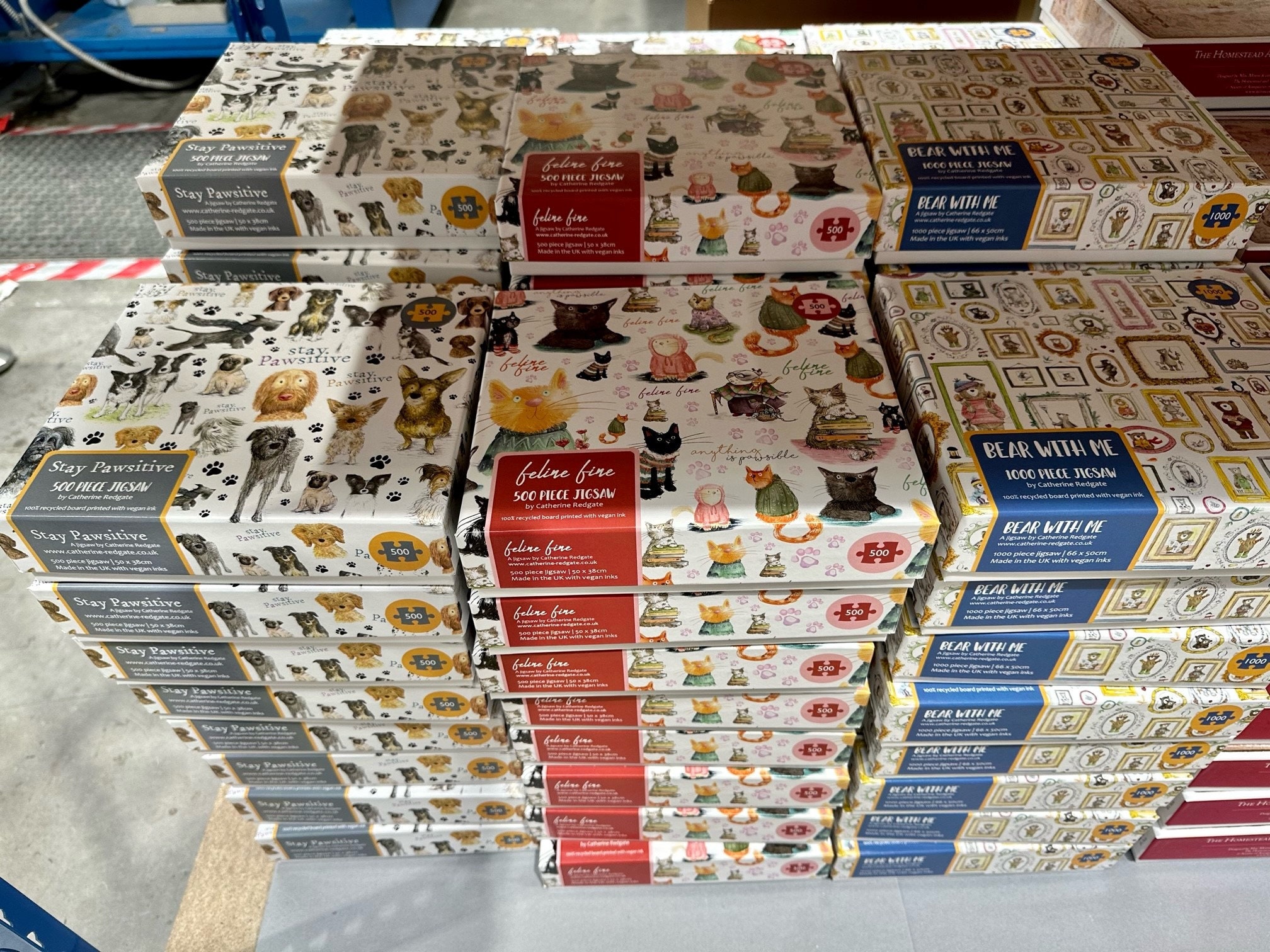 BEAR With Me 1000 Piece JIGSAW Puzzle 1000pc Vegan Bears