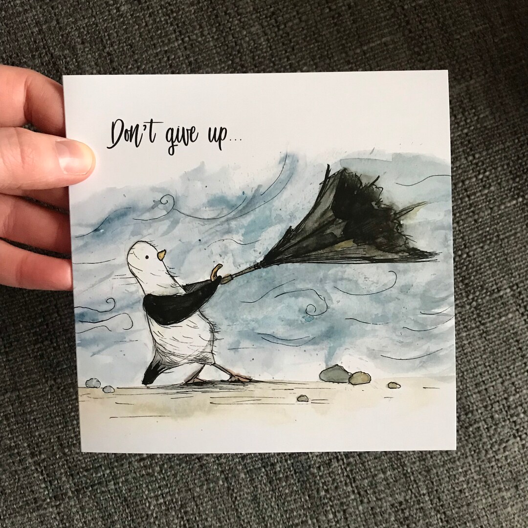 Seagull Greeting Card Which Play Seagull Noise When Opened. Blank On The Inside For Any Occasion Manilla Envelope Included~p50104075