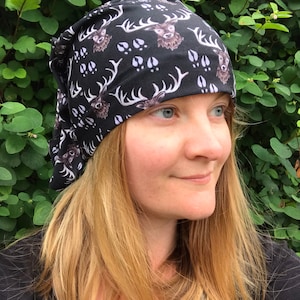 STAG TRACKS headwear - outdoor hairband headband headgear neck biking scarf walking hiking Catherine Redgate face mask covering track male
