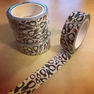 PINGUN WASHI TAPE ambachtelijk plakboek briefpapier papier schattig illustreren Schots Catherine Redgate Schots bullet journal xmas kerstmuts