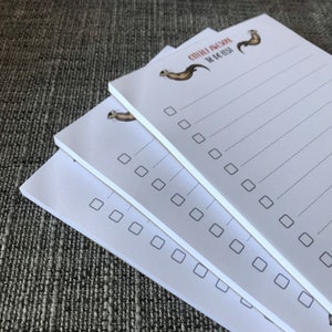 Bloc-notes A5 OTTERLY IMPRESSIONNANT Bloc-notes Bloc-notes Papeterie Catherine Redgate organiser bloc bujo tâches à accomplir bureau lettre écrire une note loutre loutres