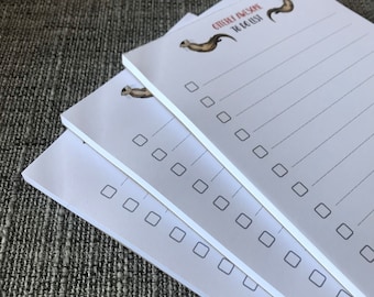 OTTERLY AWESOME A5 To Do Liste Block Notizblock Catherine Redgate Schreibwaren organisieren Block bujo To Do Büro Brief schreiben Notiz Otter Otter