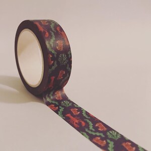 HUMMER WASHI TAPE basteln scrapbook schreibwaren papier niedlich illustrieren scottish Catherine Redgate scottish paar bujo algen krabben fischfang meer