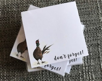 Remember Note Pad - Etsy