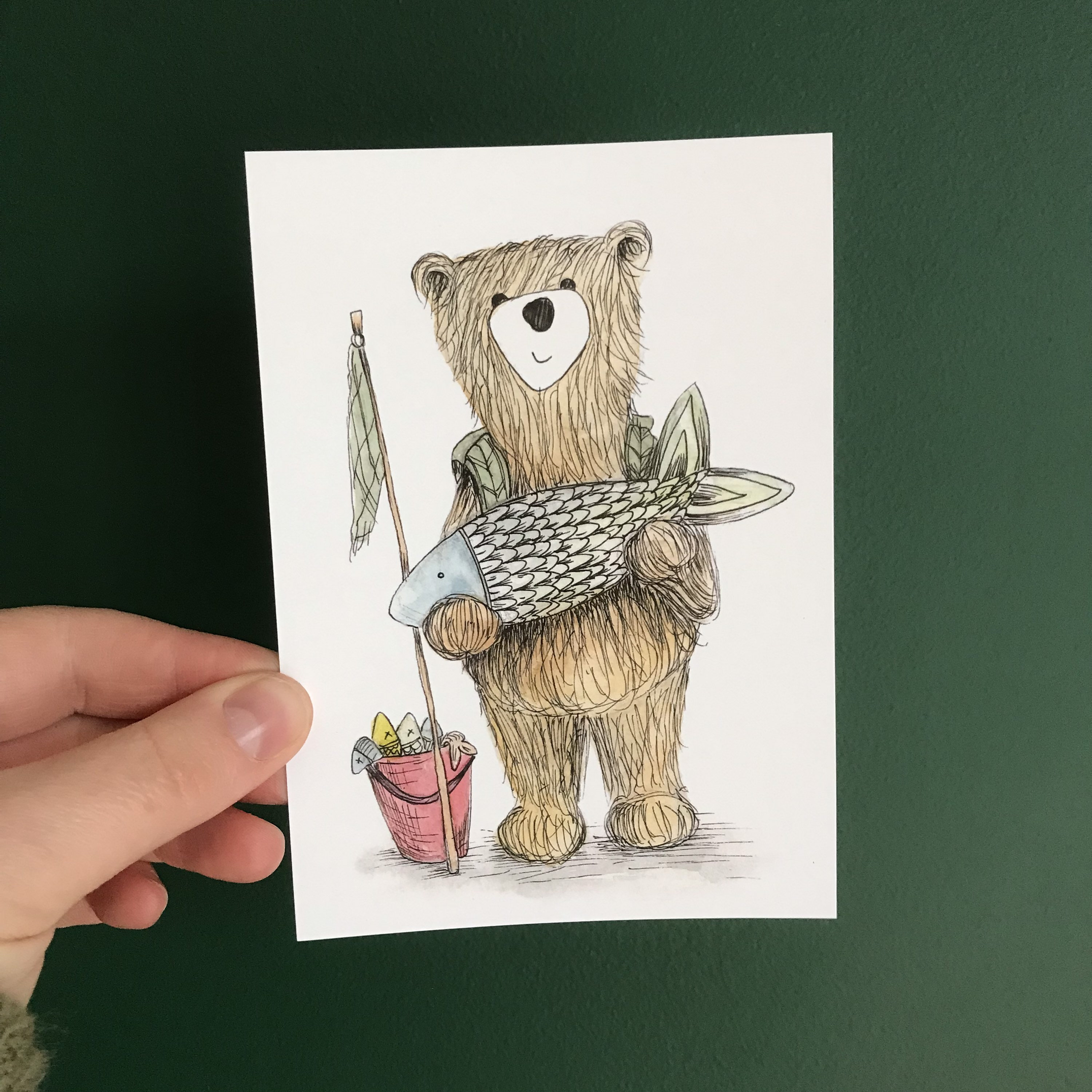 Fisherman Teddy Bear 