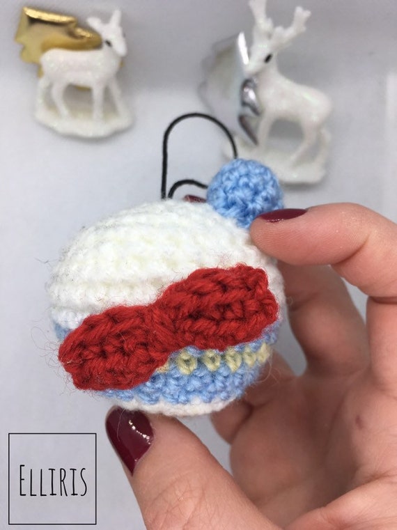 Boule De Noël Disney Fait Au Crochet Donald Et Daisy