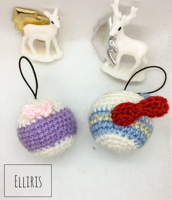 Boule De Noël Disney Fait Au Crochet Donald Et Daisy