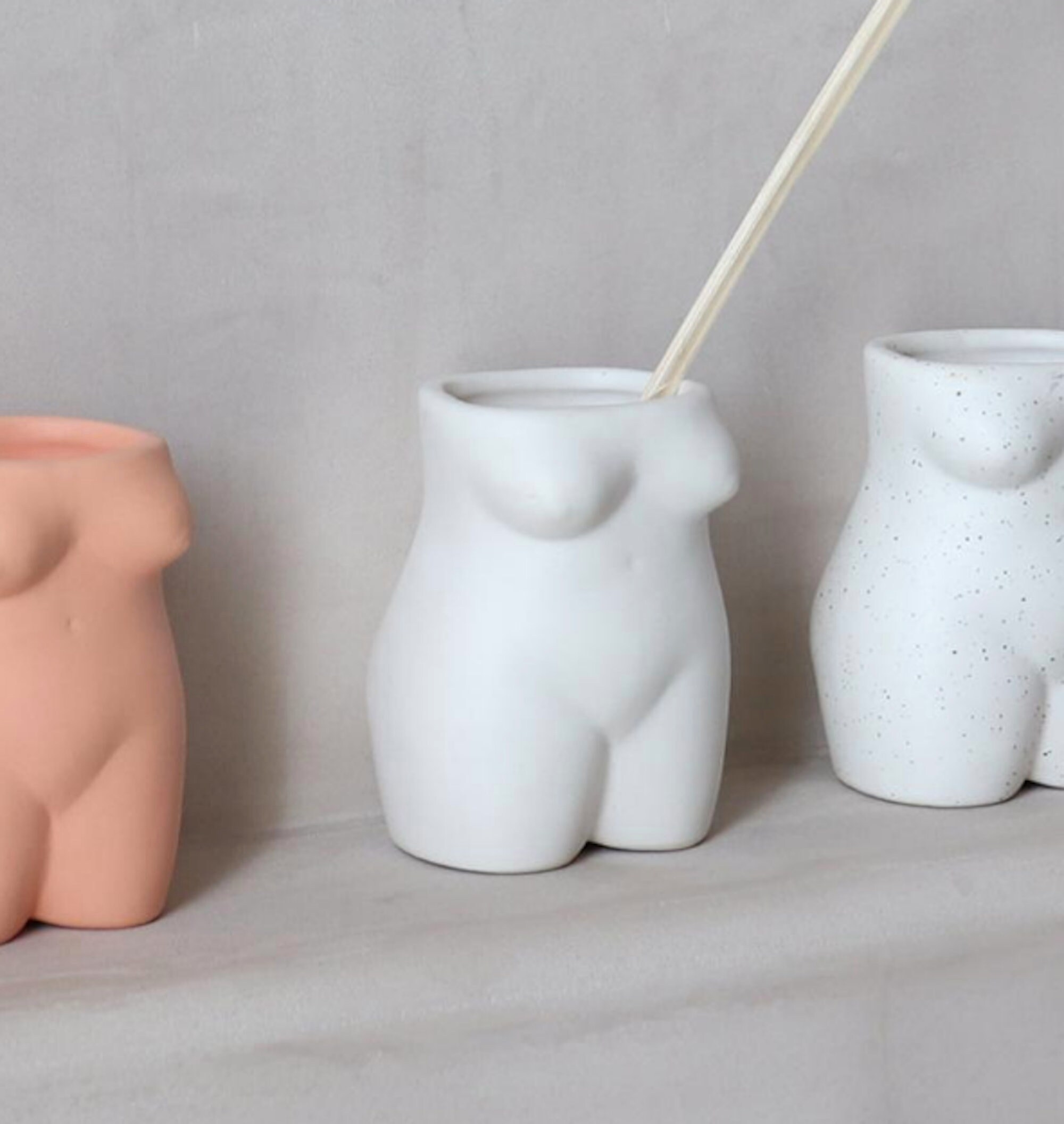 Ceramic Female Torso Body Vase Body Sculpture Body Art Vase Etsy