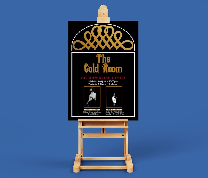 The Gold Room Overlook Hotel Poster print The Shining