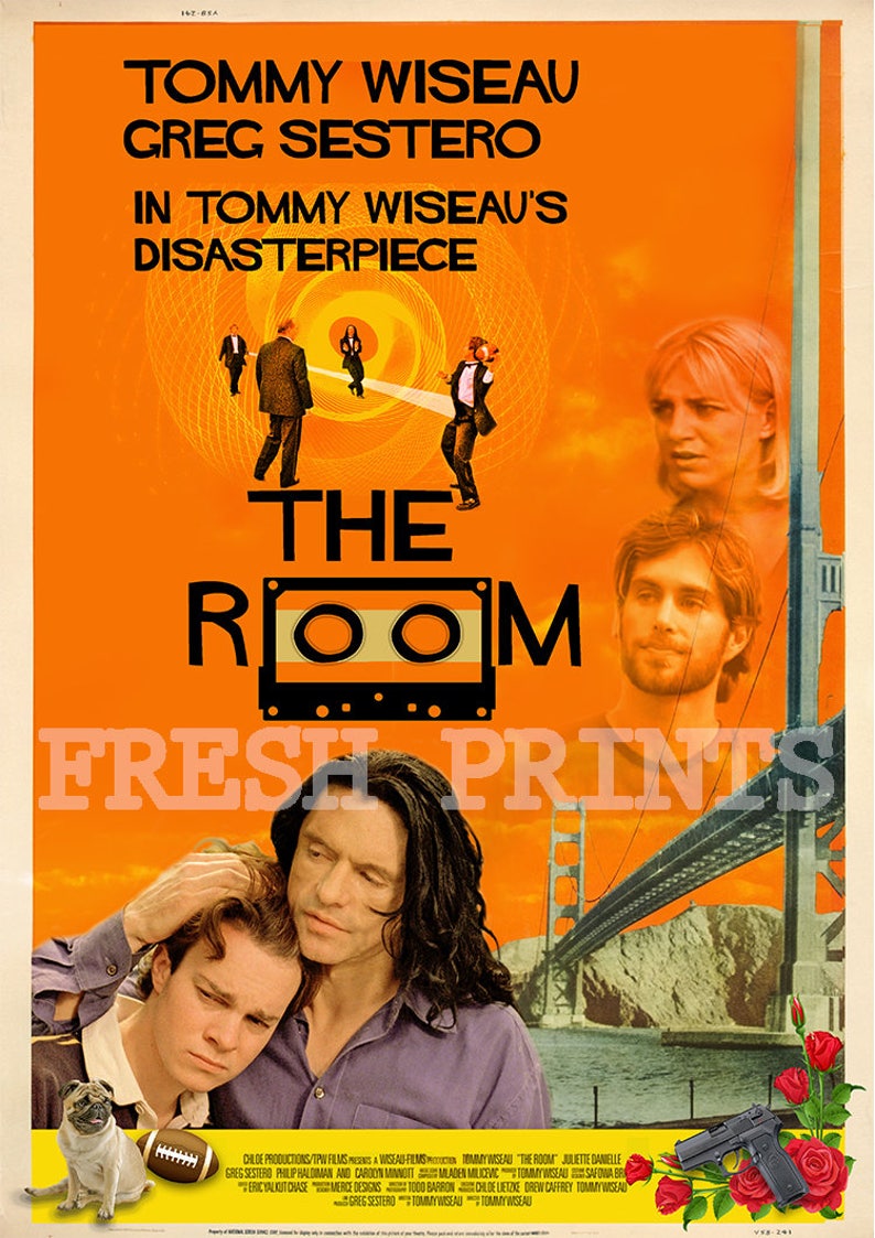 The Room Movie Poster Tommy Wiseau Etsy