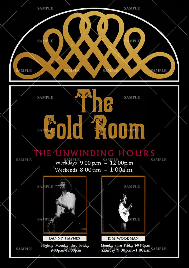 The Gold Room Overlook Hotel Poster print The Shining