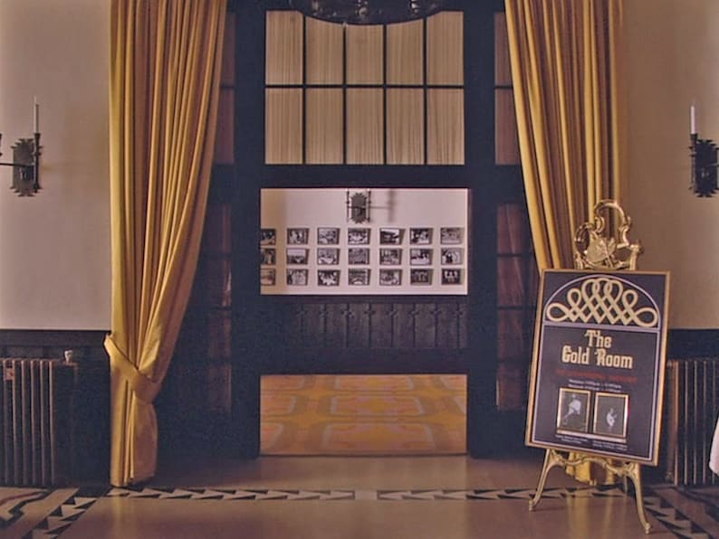 The Gold Room Overlook Hotel Poster print The Shining