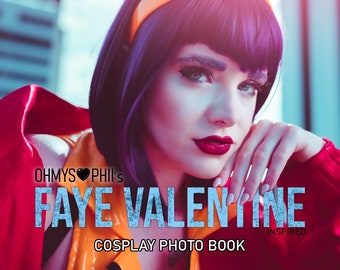 Faye Valentine Inspired Cosplay  Photobook (Softcover, 6x6in) Signed