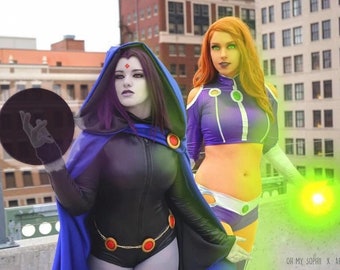 Raven and Starfire Print - 10x8