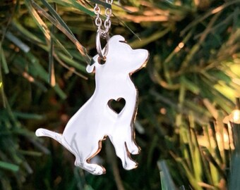 Chain collar Dog Pittbull, animal collar, dog pendant, dog lover, love of dogs,animals,pittbull