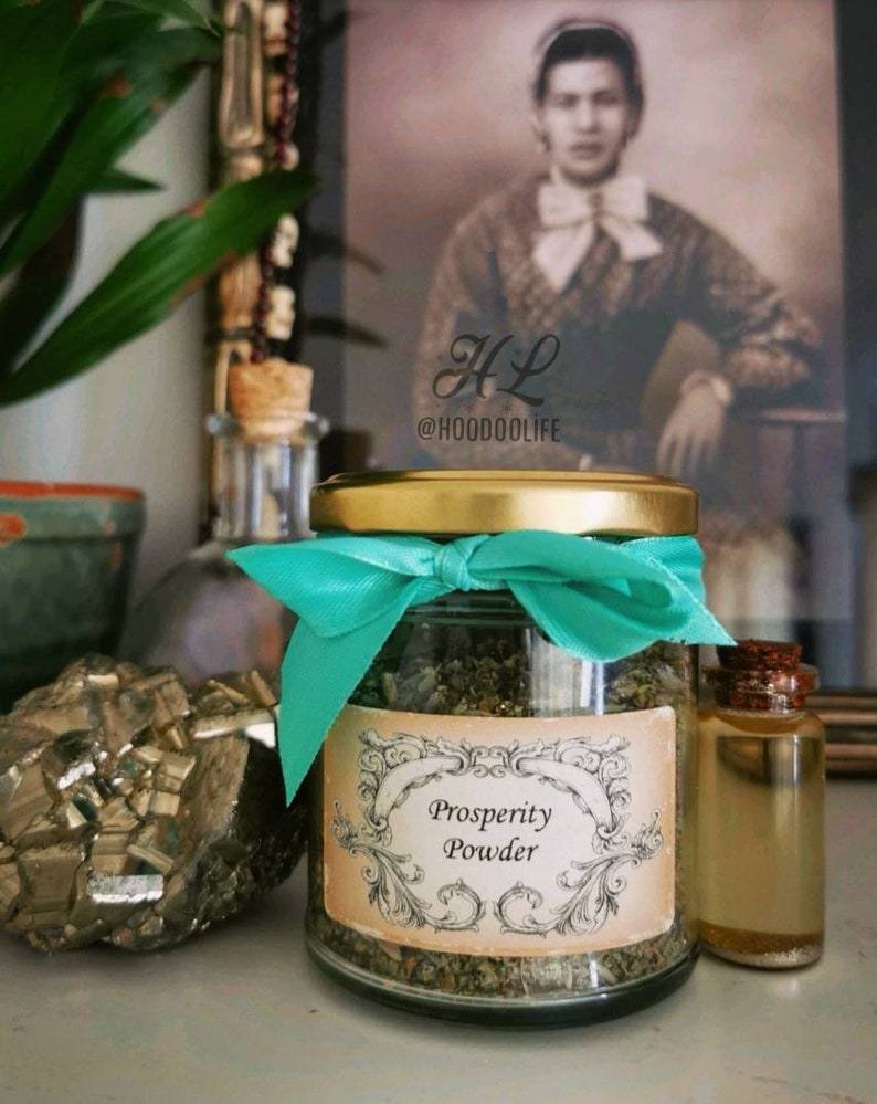 Money Prosperity Jar Money Oil Spell Kit - 