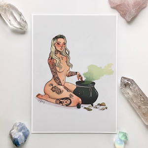 Herb Witch Print