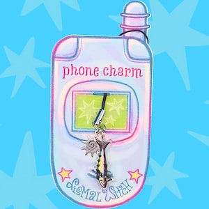 Sad Clown Sardine Phone Charm