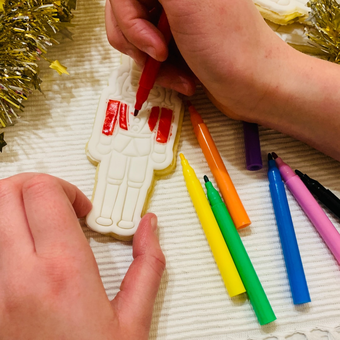 Nutcracker Christmas Eve Gift Biscuit Decorating Kit Etsy