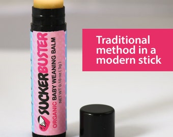 Suckerbuster organic baby weaning balm 