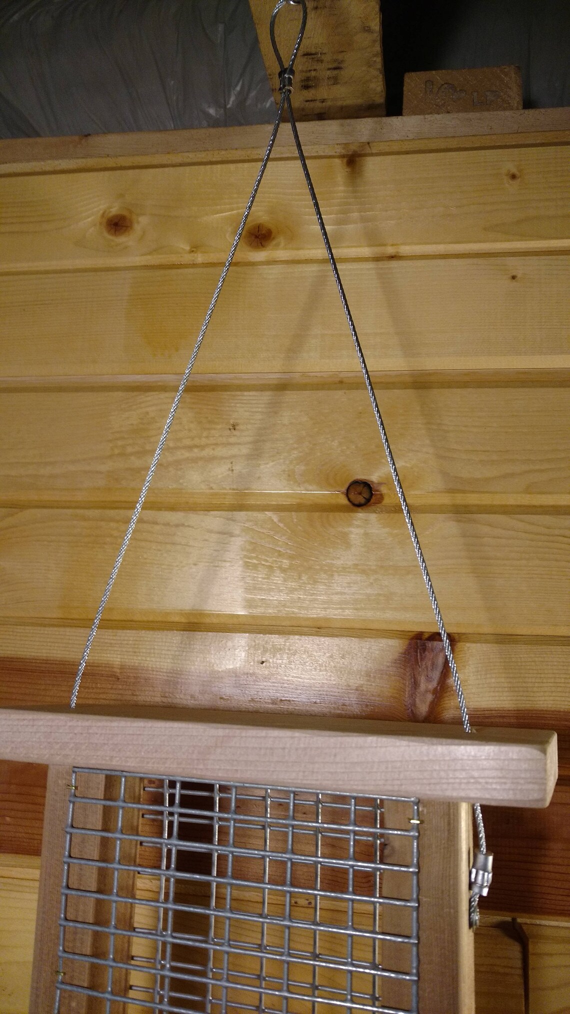 Triple Stack Cedar Suet Feeder With Tail Rest. Etsy