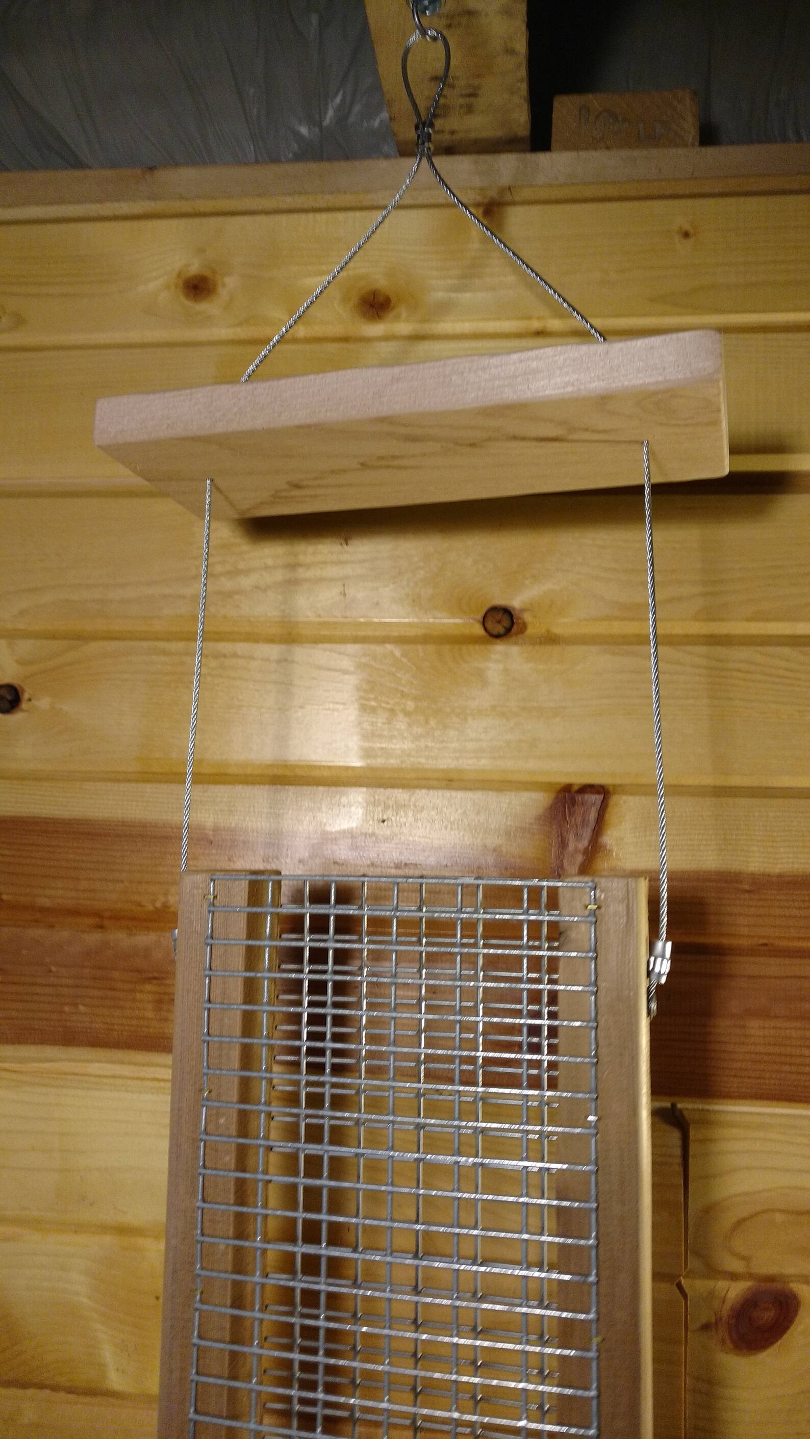 Triple Stack Cedar Suet Feeder With Tail Rest. Etsy