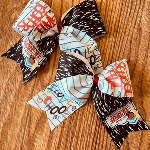 School Time Hair Bow
