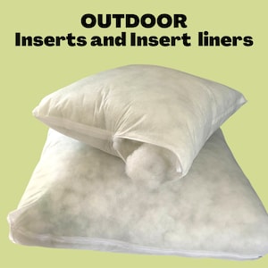 Inserts and insert liners for your patio and outdoor furniture, custom, Boxed and all shapes and sizes
