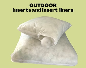Custom Patio and Outdoor Cushion Liners & Pre-filled Inserts