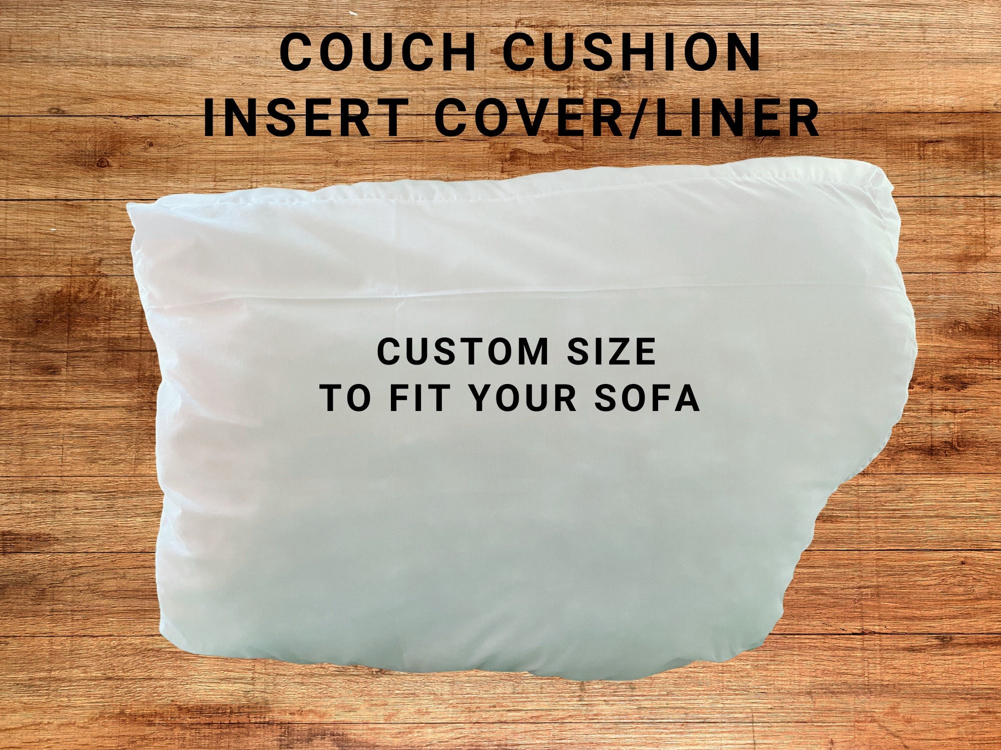 Pillow Inserts, Custom Size Insert Covers. Indoor Cushion Covers