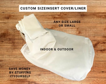 Pillow inserts, custom size insert covers. indoor cushion covers,  inserts, boxed pillow  liners, couch cushions, inserts for sofa