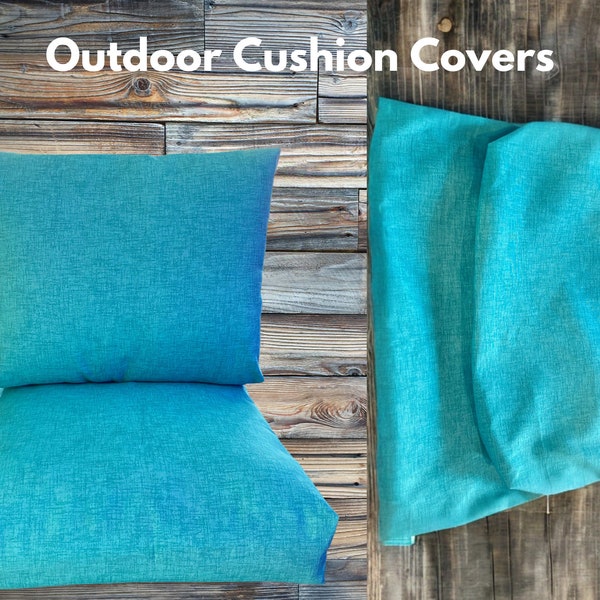 Outdoor Cushion Covers Replacement Etsy